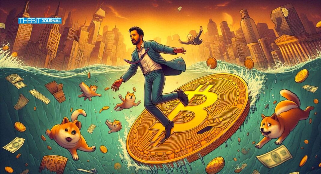 Bitcoin’s $500M Long Liquidation Sparks Market Rout as DOGE, ADA Slide