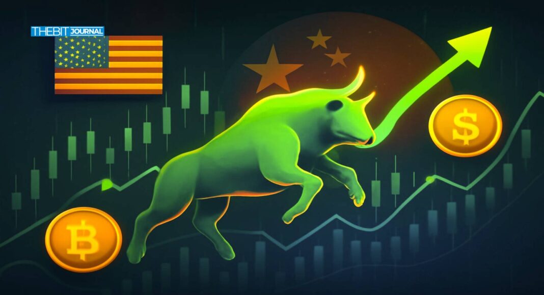 How Altcoins Fly as BTC and ETH React to US-China Tariff Sends Crypto Market Soaring – The Bit Journal
