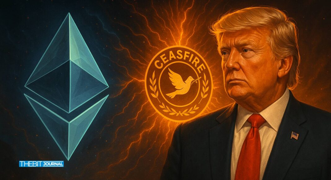 Ethereum Price Soars 9% After Trump Ceasefire Announcement