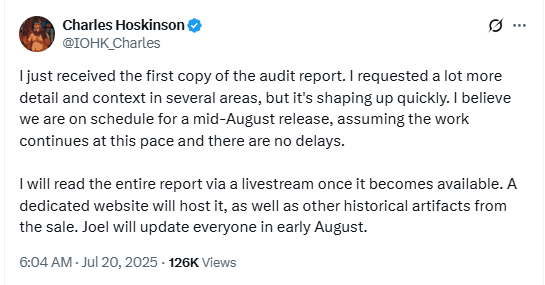 Charles Hoskinson ADA